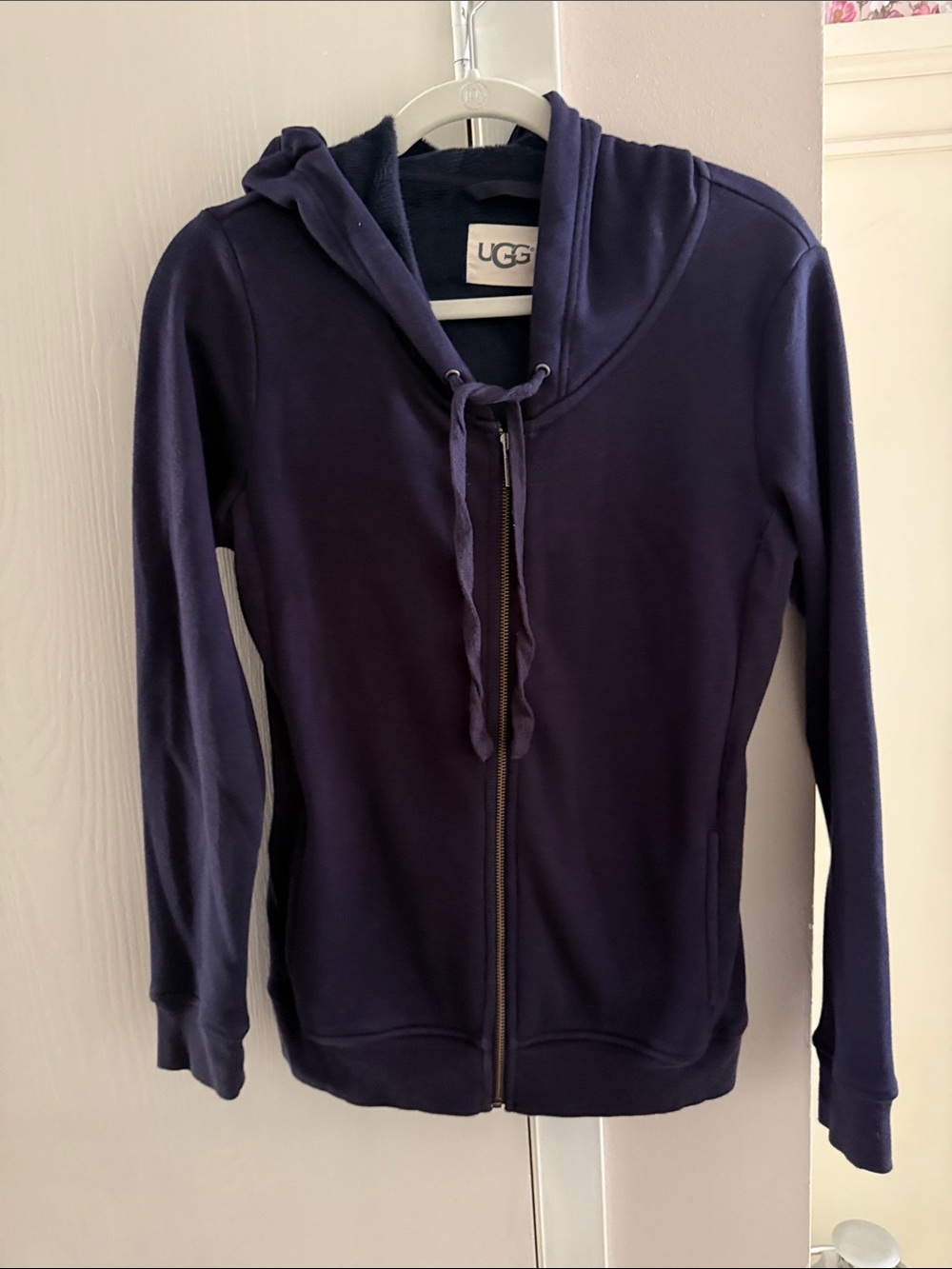 UGG Women's Dark Navy Full-Zip Hoodie